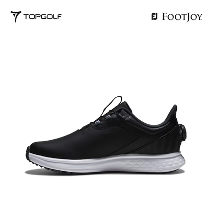 FOOTJOY SHOES 54712 XW MEN FJ PULSE BOA BK/BK/WH