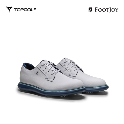 FOOTJOY SHOES 57982 XW MEN TRADITIONS LACED WH/NV/BL