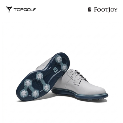 FOOTJOY SHOES 57982 XW MEN TRADITIONS LACED WH/NV/BL