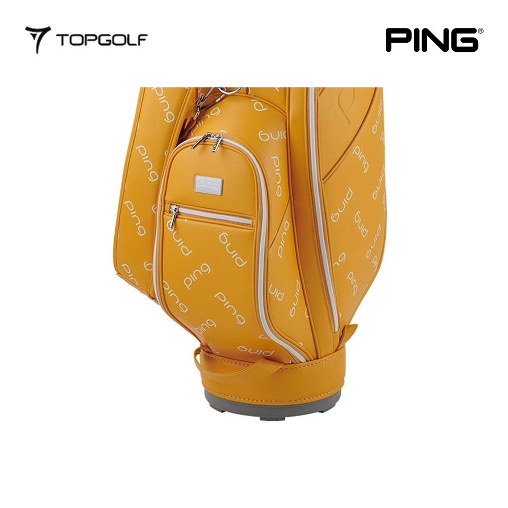 PING CADDIE BAG CB-L2503 MONOGRAM ORANGE