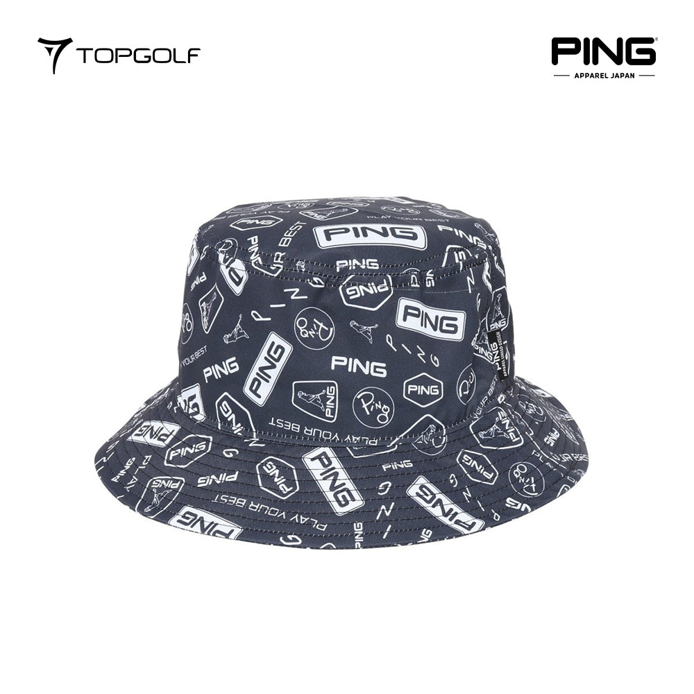 PING JAPAN Hat M 6215187285 – Topi Unisex Premium All-Over Print 25SS FR | Stylish & Sporty