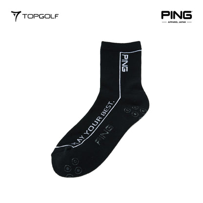 PING JAPAN Socks M 6215186183 – Kaos Kaki Pendek Premium Unisex 25SS FR | Nyaman & Stylish