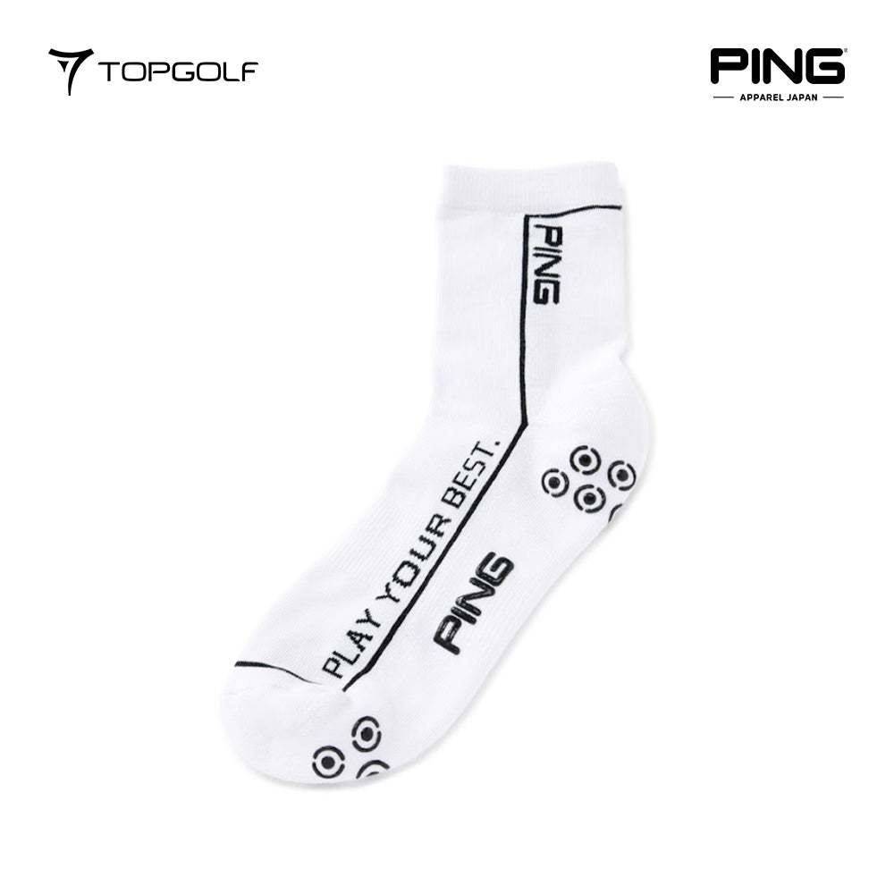 PING JAPAN Socks M 6215186183 – Kaos Kaki Pendek Premium Unisex 25SS FR | Nyaman & Stylish