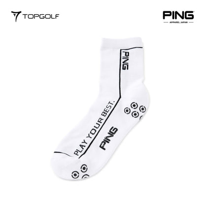 PING JAPAN Socks M 6215186183 – Kaos Kaki Pendek Premium Unisex 25SS FR | Nyaman & Stylish