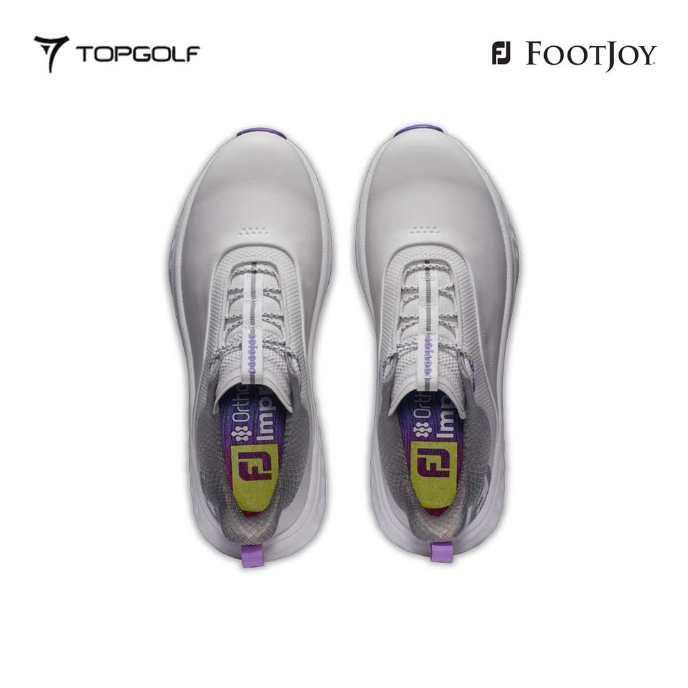 FOOTJOY SHOES 97809 EF QUANTUM EXCEL W GRY/WHT/PPL