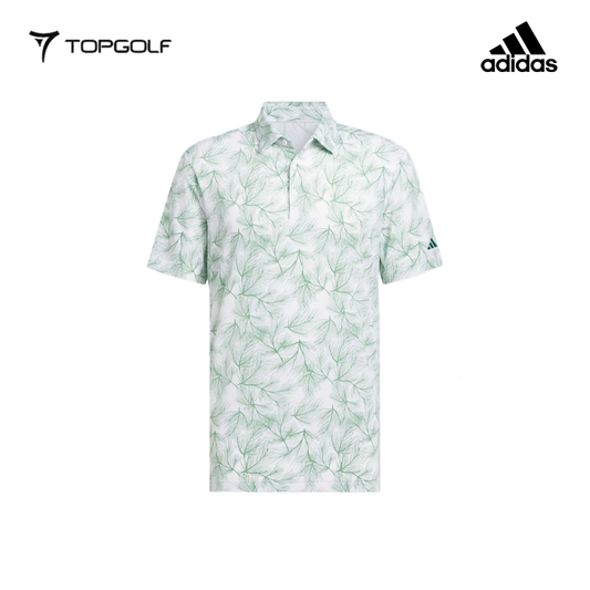 ADIDAS MEN POLO IT0157 ULT365 PINE PRT WHT