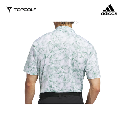 ADIDAS MEN POLO IT0157 ULT365 PINE PRT WHT