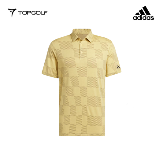 ADIDAS MEN POLO IX4318 TEXTURED OAT