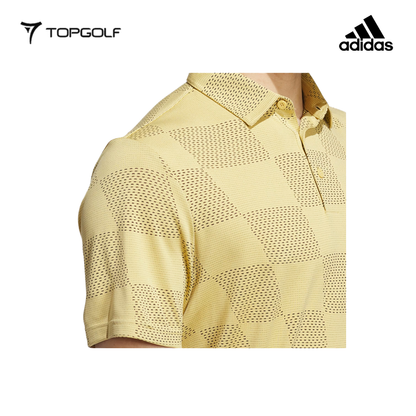 ADIDAS MEN POLO IX4318 TEXTURED OAT