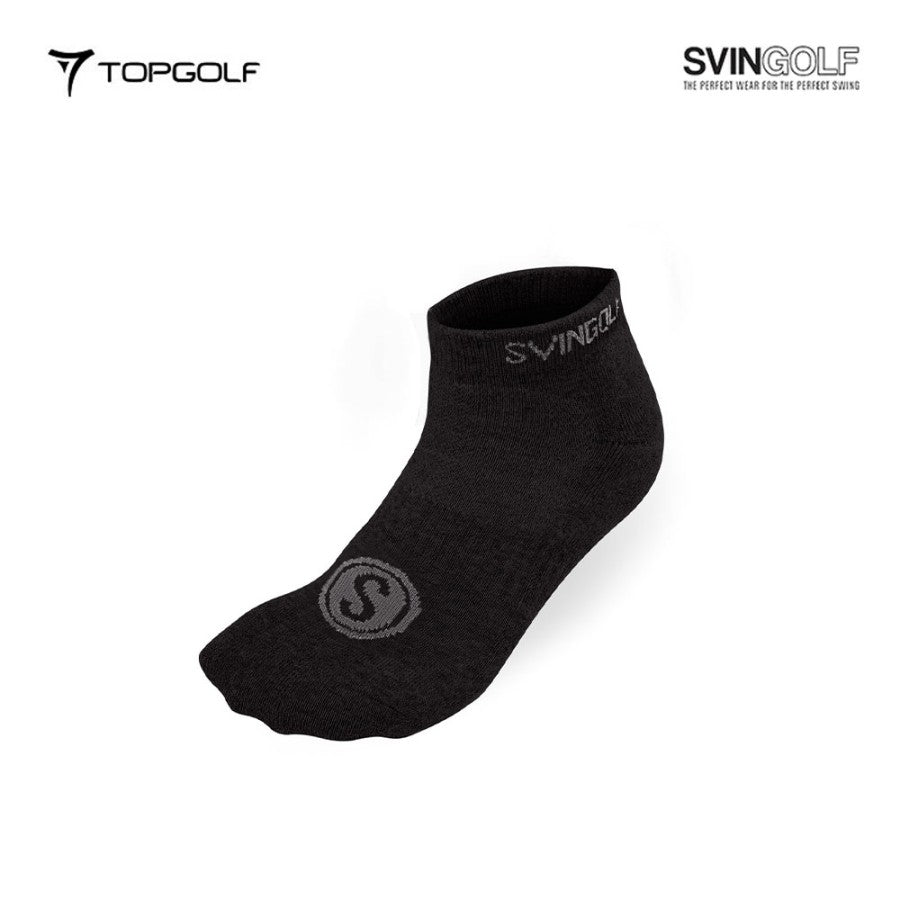 SOCK SVINGOLF 1 PAIR BLACK #FR