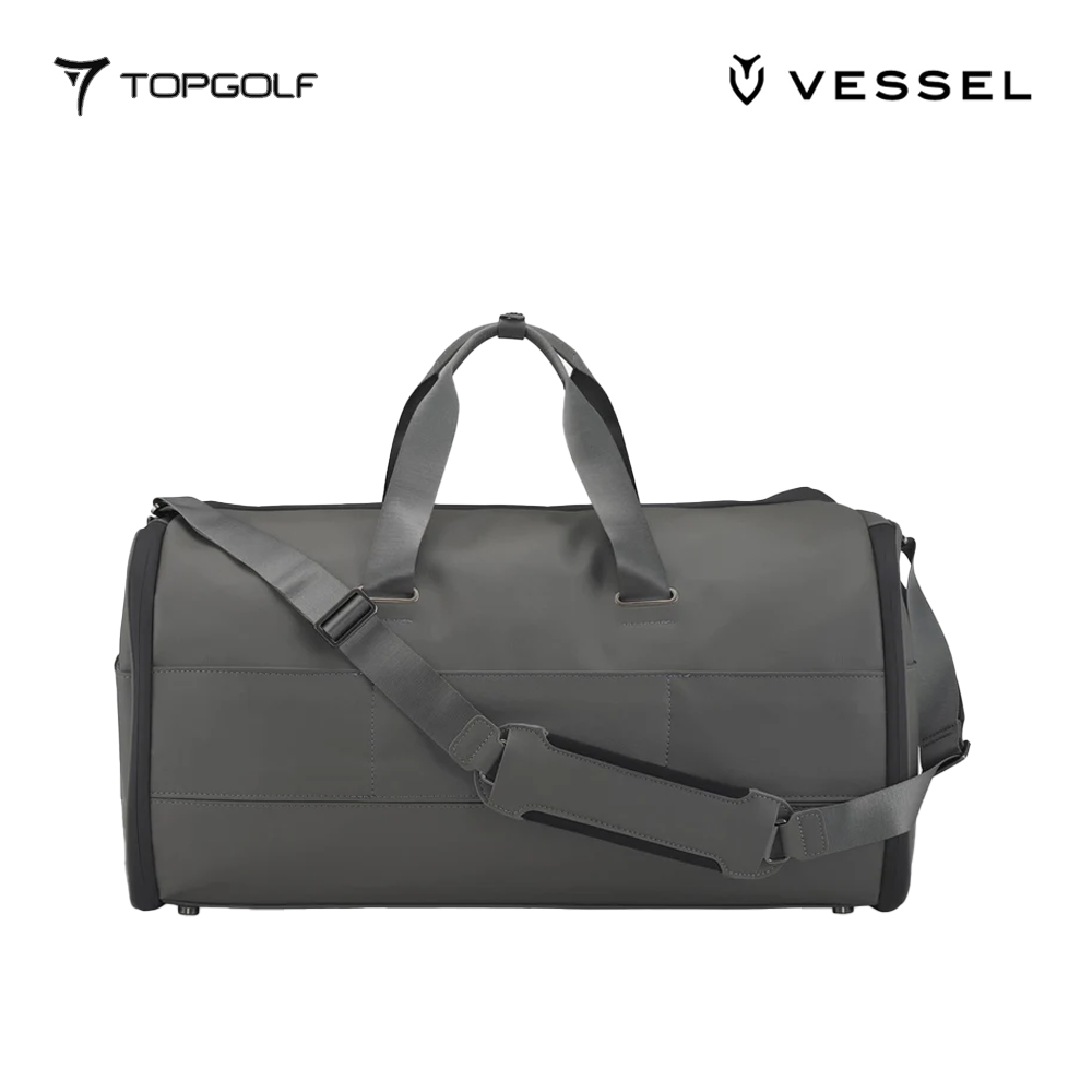 VESSEL DUFFEL BAG 3101120-14 SIGNATURE GARMENT PEBBLED GREY