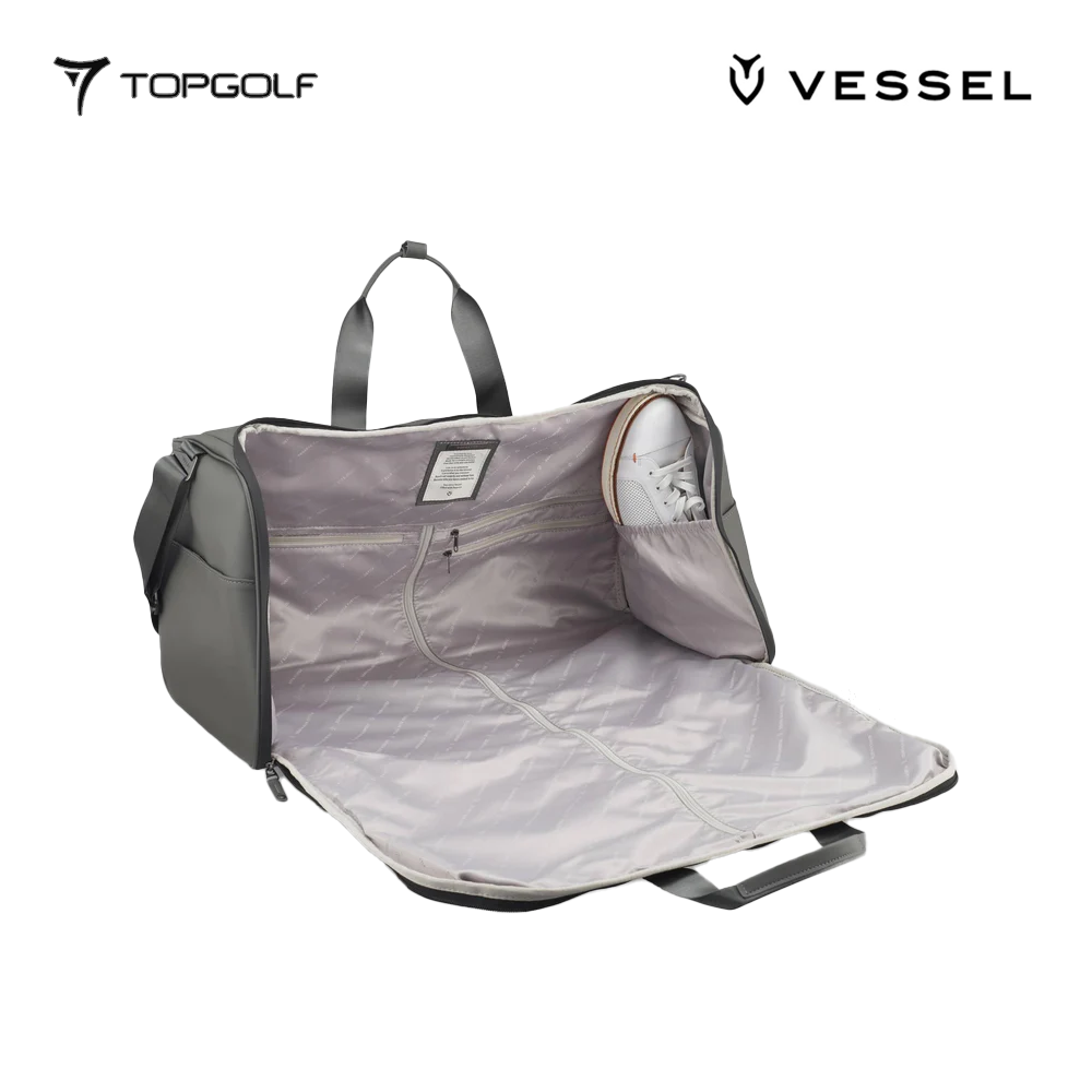 VESSEL DUFFEL BAG 3101120-14 SIGNATURE GARMENT PEBBLED GREY