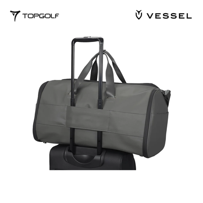 VESSEL DUFFEL BAG 3101120-14 SIGNATURE GARMENT PEBBLED GREY