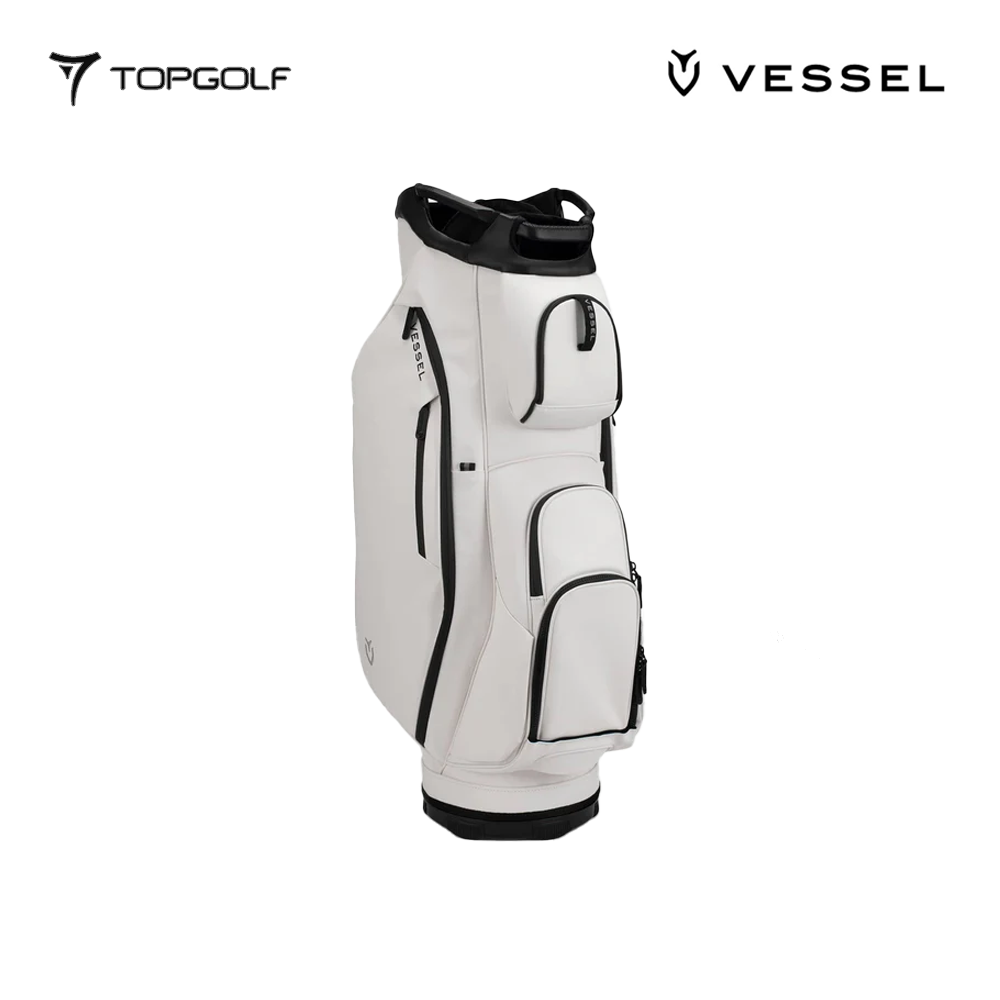 Bag Golf VESSEL CADDIE BAG LUX 14 WAY 9030221-02 WHITE