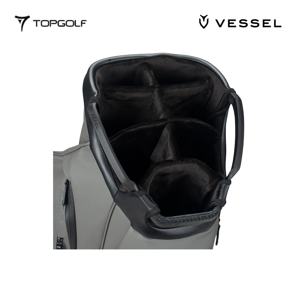 Bag Golf VESSEL CADDIE BAG LUX 14 WAY 9030221-10 GREY