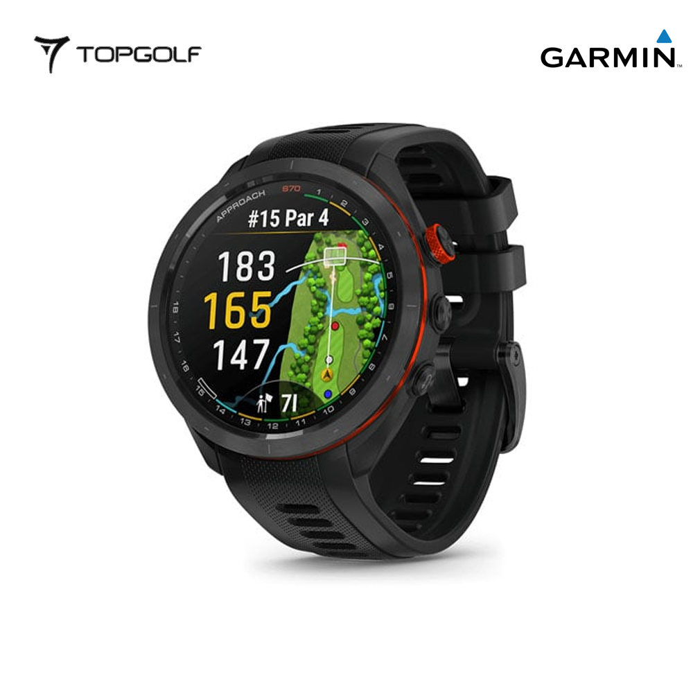GARMIN Approach S70 47 mm – Smart Golf GPS Watch & All-Round Smartwatch