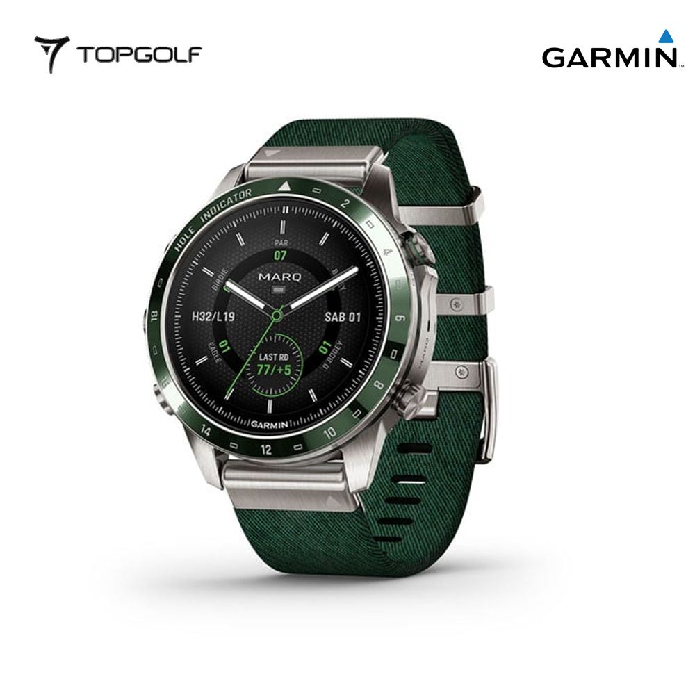 GARMIN MARQ Golfer Gen 2 – Titanium Premium Smart Golf GPS Watch