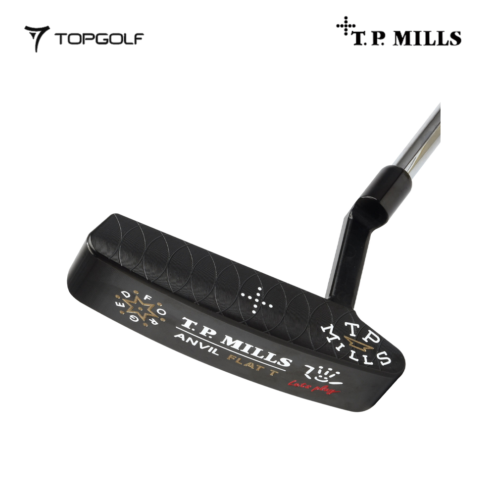 TP MILLS PUTTER PWA FLAT T BLACK