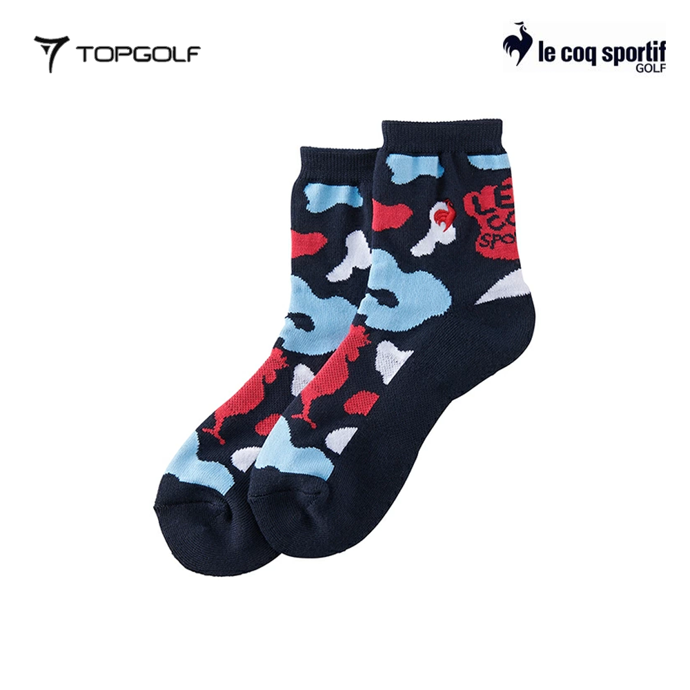 LE COQ SOCK QGCXJB08 W JACQUARD SHORT LENGTH 22-24