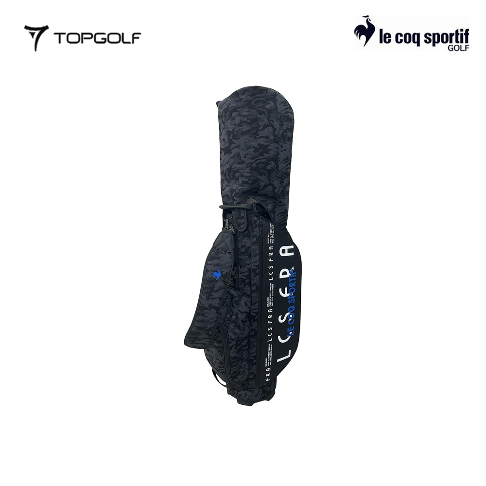 LE COQ CADDIE BAG QQBXJJ00 MIX DESIGN BK F