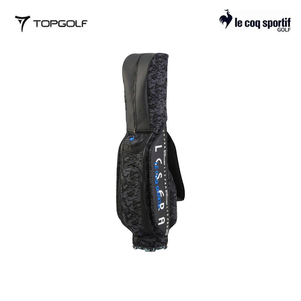 LE COQ CADDIE BAG QQBXJJ00 MIX DESIGN BK F