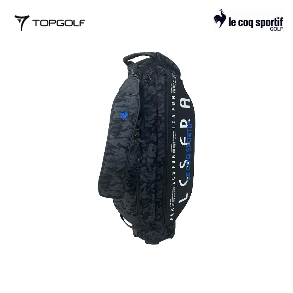 LE COQ CADDIE BAG QQBXJJ00 MIX DESIGN BK F