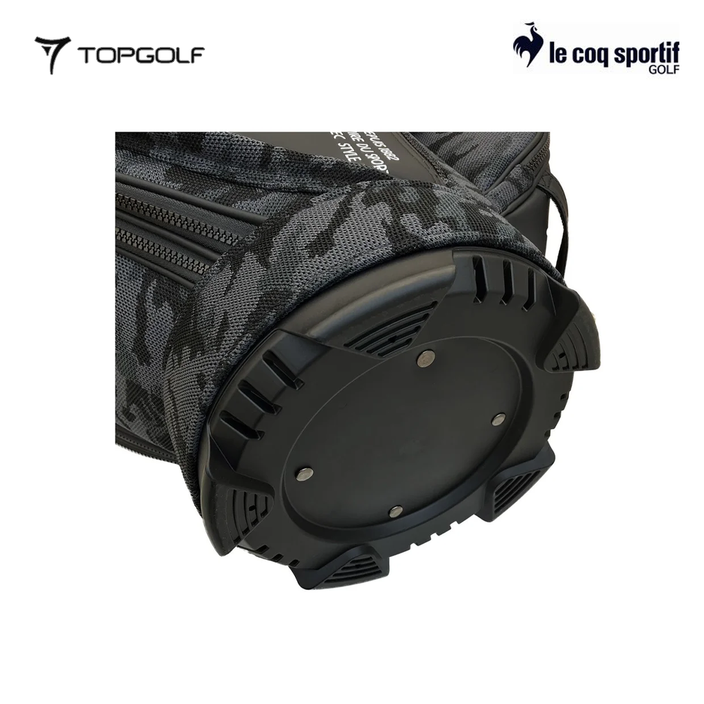 LE COQ CADDIE BAG QQBXJJ00 MIX DESIGN BK F