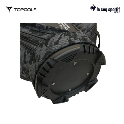 LE COQ CADDIE BAG QQBXJJ00 MIX DESIGN BK F