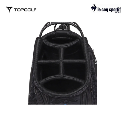 LE COQ CADDIE BAG QQBXJJ00 MIX DESIGN BK F