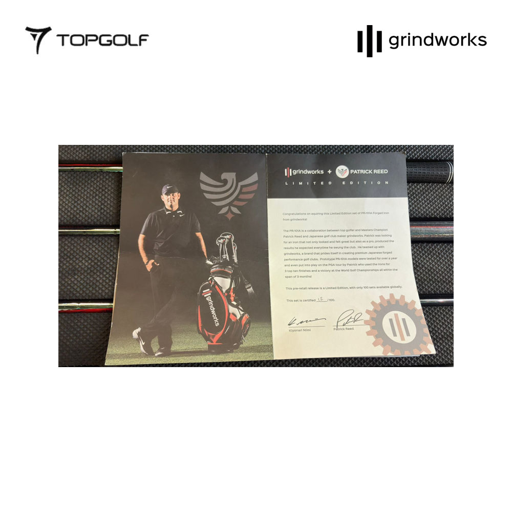 IRON GRINDWORKS PR-101A LIMITED EDITION PATRICK REED #3-P