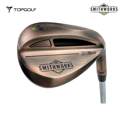SMITHWORKS Cast Milled X-Spin Wedge – Copper Finish / High-Spin Short-Game Wedge