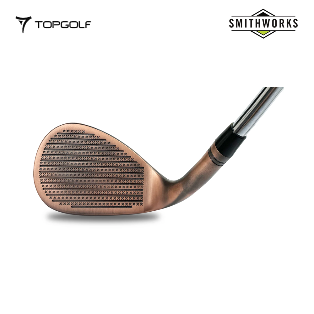 SMITHWORKS Cast Milled X-Spin Wedge – Copper Finish / High-Spin Short-Game Wedge