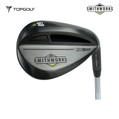 SMITHWORKS Laser-Milled X-Spin Wedge Gun Metal – Premium Short-Game Performance Wedge