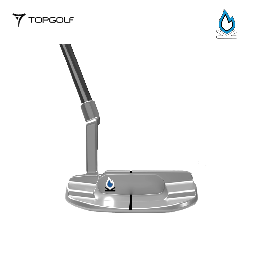 KEVIN BURN PUTTER 9306 BLADE PYRAMID FACE PLUMBER NECK RH