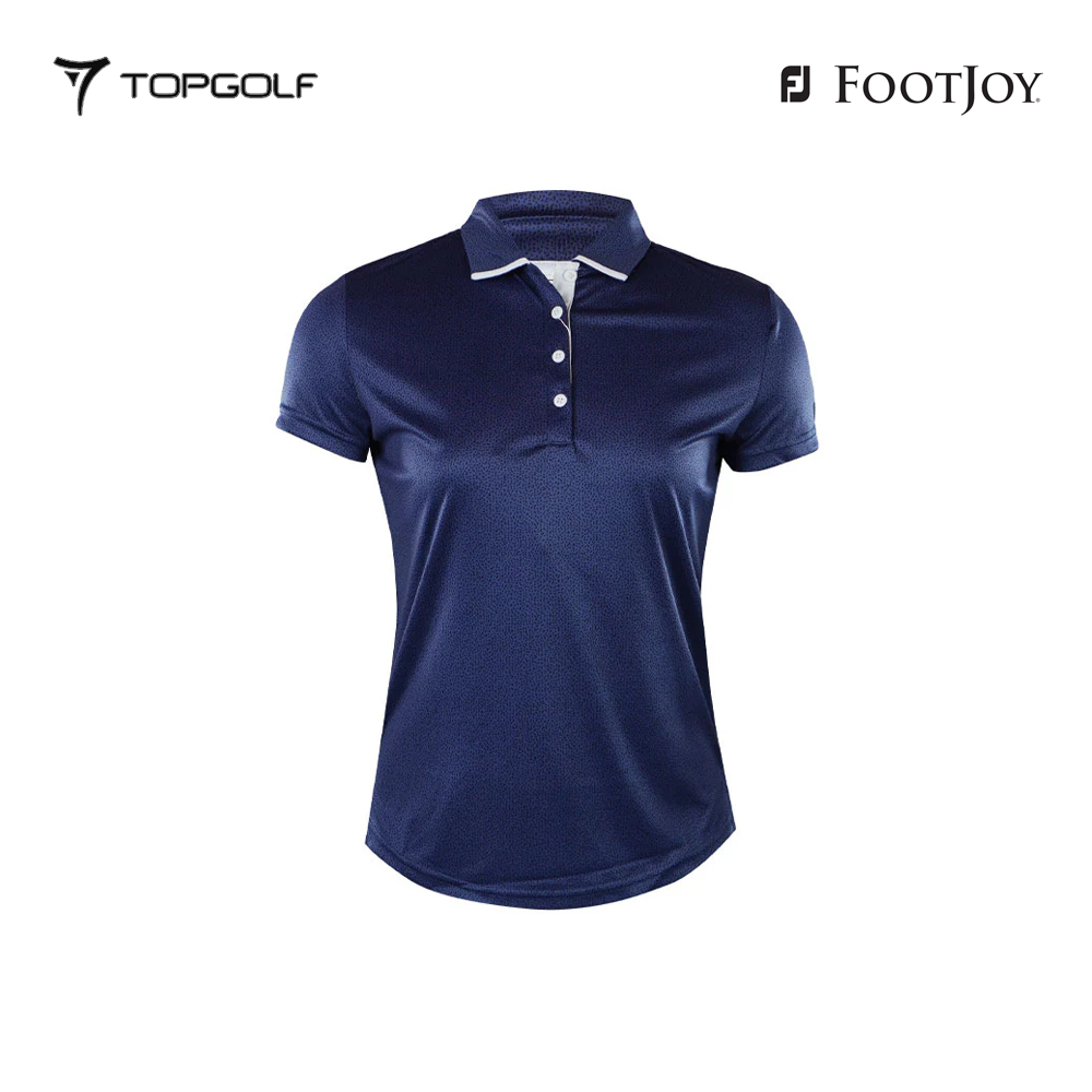 FOOTJOY POLO WM 31583 EF DOT PRINT WM NAVY