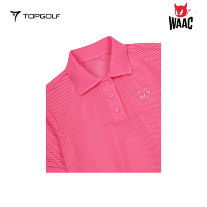 WAAC POLO W MESH LOOSE WWTCM25301-HPX 25SS