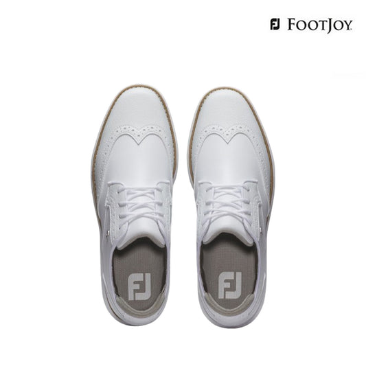 sepatu golf wanita Footjoy Shoes 97931 Ef Traditions W Wht/Wht/Wht