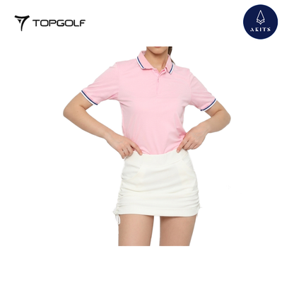 AKITS POLO AL0106 WOMEN IRIS PINK SKY