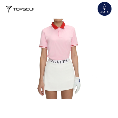 AKITS POLO AL0107 WOMEN IRIS PINK RED
