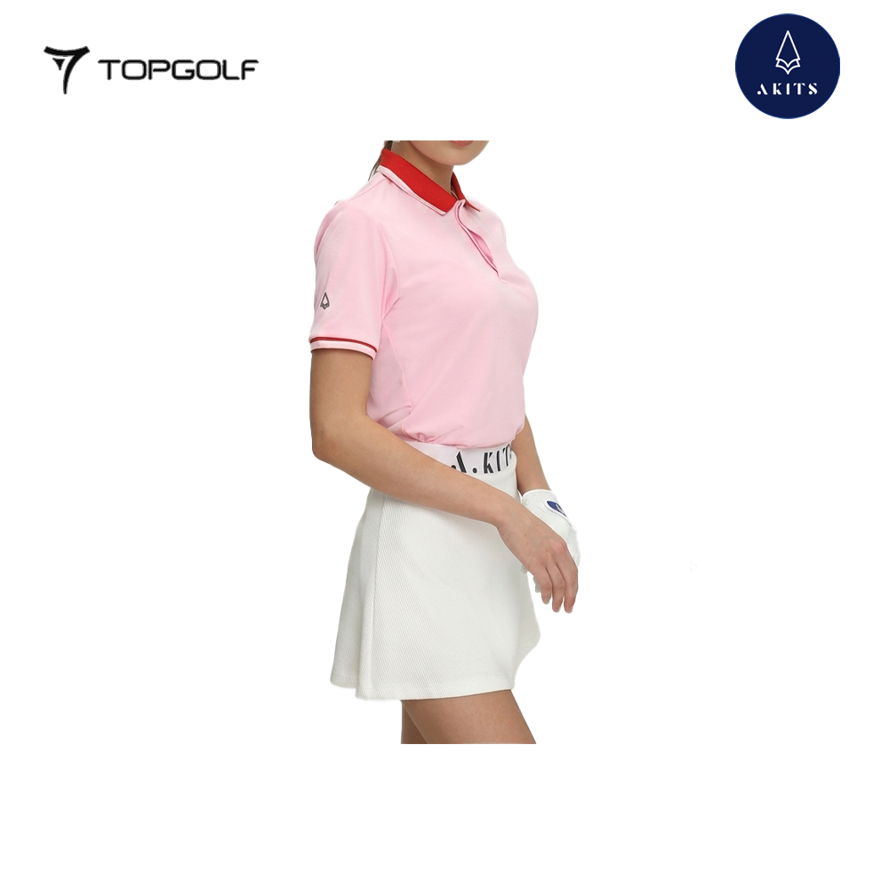 AKITS POLO AL0107 WOMEN IRIS PINK RED