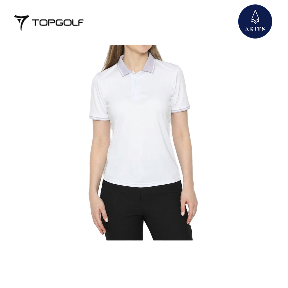 AKITS POLO AL0105 WOMEN IRIS WHITE LILAC