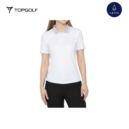 AKITS POLO AL0105 WOMEN IRIS WHITE LILAC