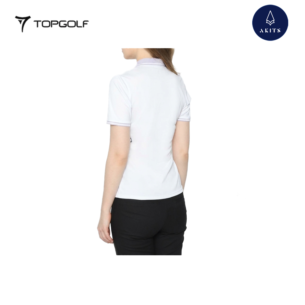 AKITS POLO AL0105 WOMEN IRIS WHITE LILAC
