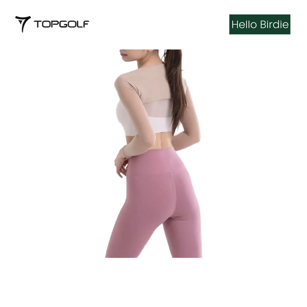 Hello Birdie Skin Fit Bolero Sleeves Palm