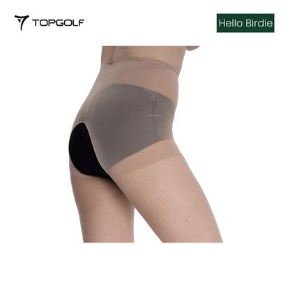 Hello Birdie 30D Crotchless Golf Tights manset golf