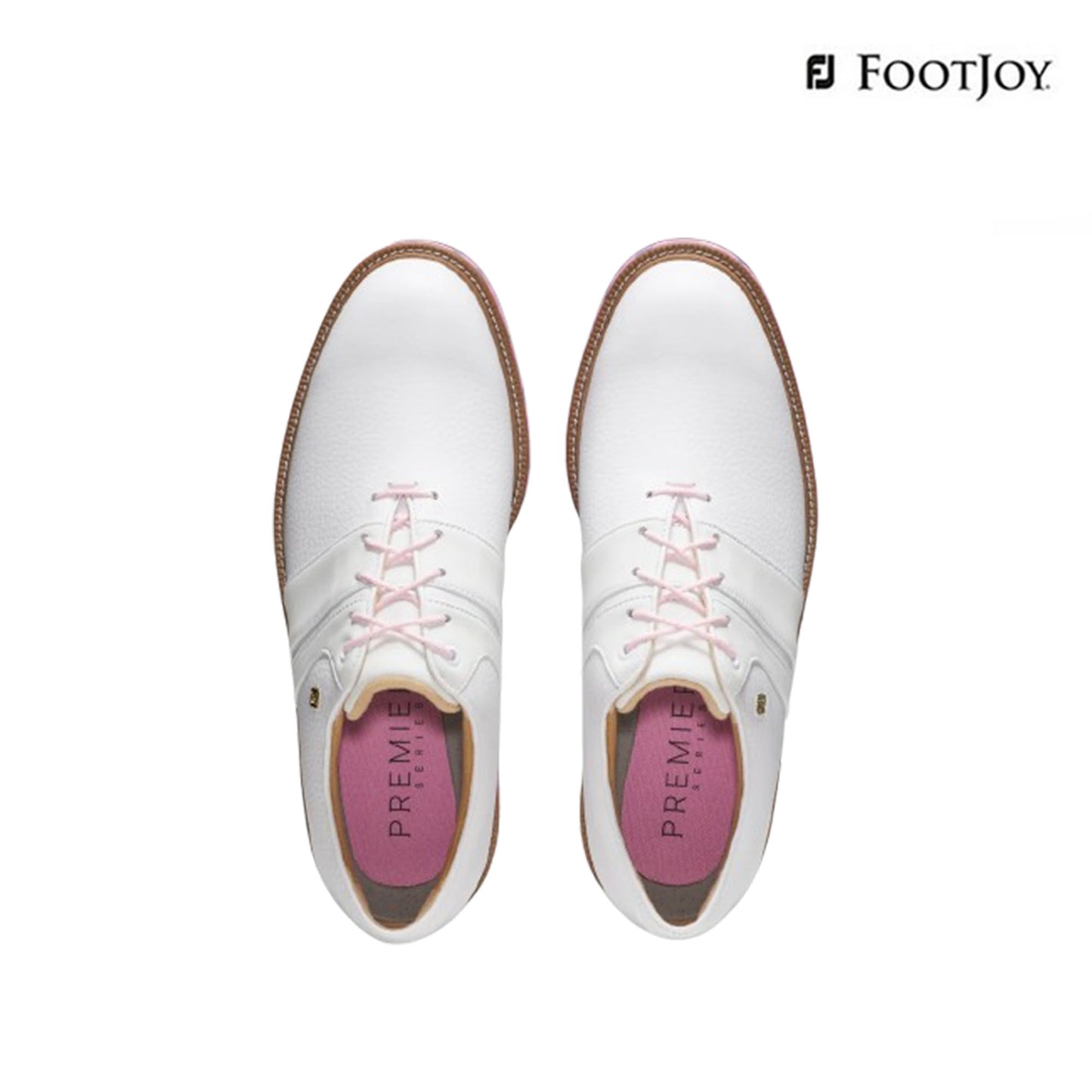 Footjoy Shoes M 54547 Le 25 Premiere Wht/Pnk/Mul