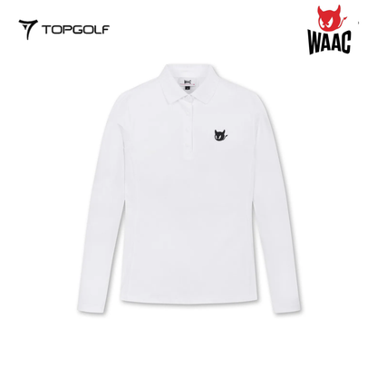 WAAC POLO W LONG SLEEVE WWTBS25104-WHX 25SS