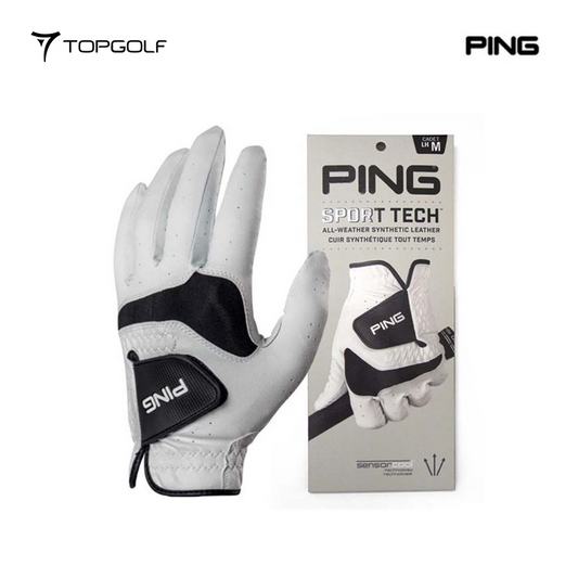 Sarung tangan Golf PING GLOVE SPORT TECH 201 CADET GREY LH