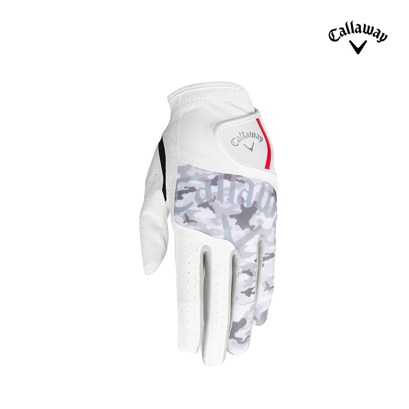 GLOVE CALLAWAY SS23 GRAPHIC LH JM WHITE/GREY