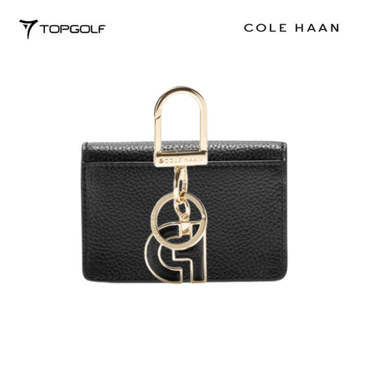 Dompet Golf Pria Wanita COLE HAAN WM U07042 TOWN CARD CASE GIFT SET BK